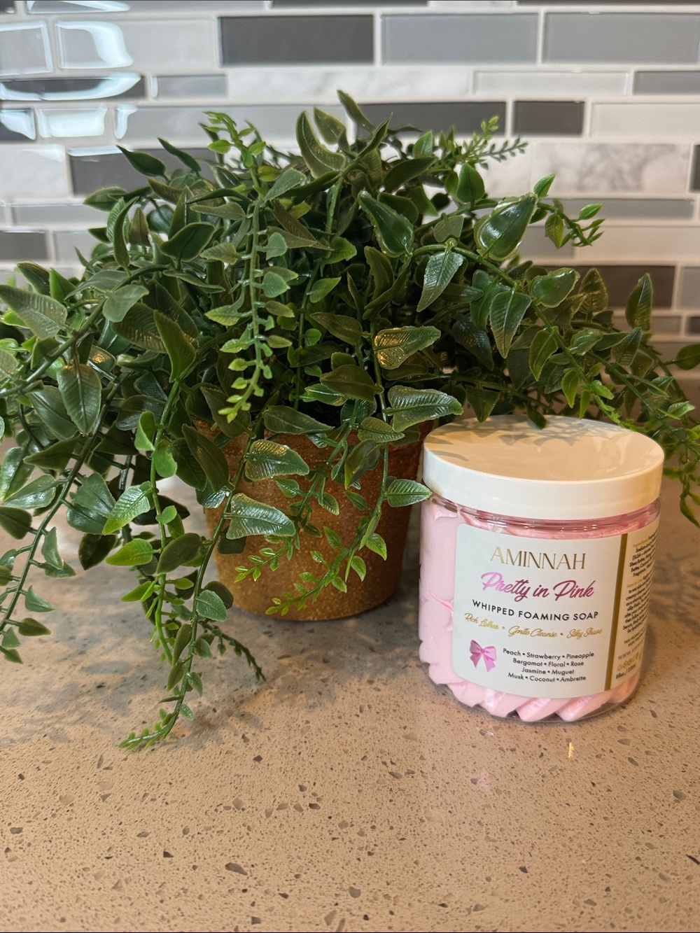 LIMITED EDITION PRETTY IN PINK WHIPPED FOAMING SOAP